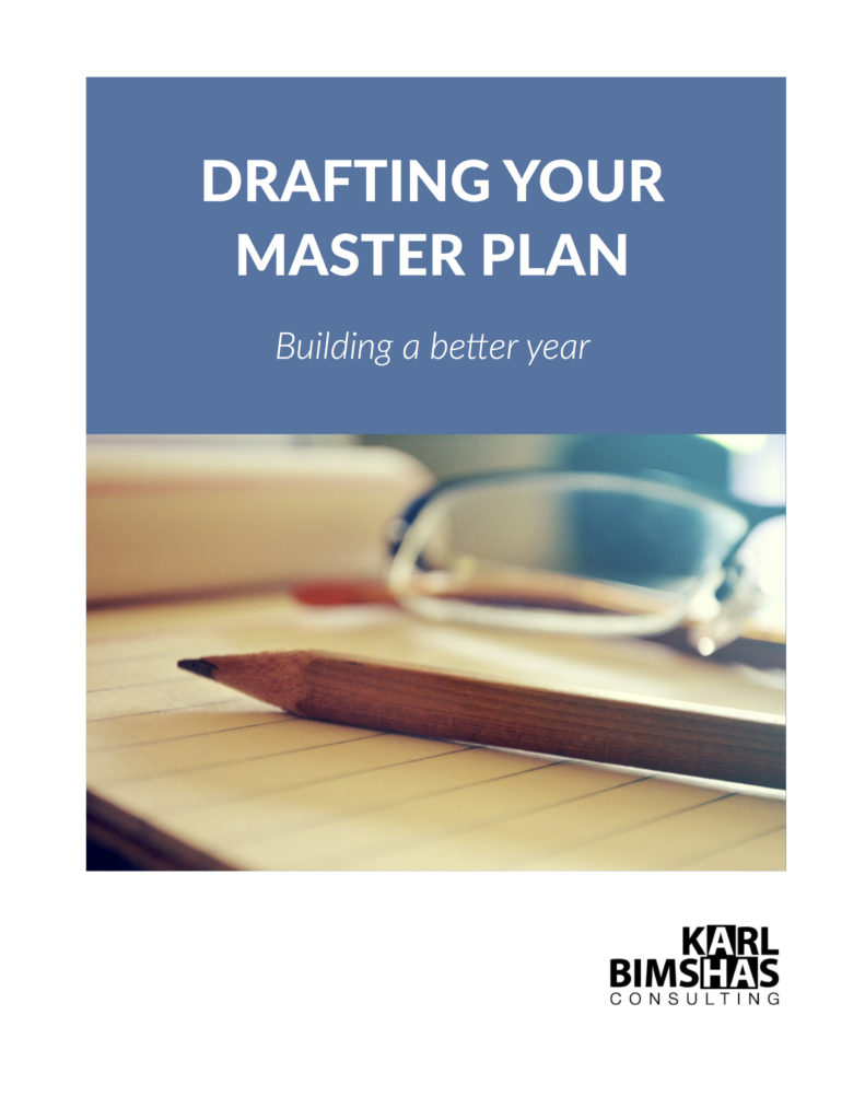 Worksheets for Drafting Your Master Plan Karl Bimshas Consulting