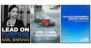 Covers of some Leadership Workbooks by Karl Bimshas